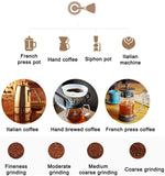 TIMEMORE Chestnut C2 Manual Coffee Grinder Capacity 25g with CNC Stainless Steel Conical Burr - Internal Adjustable Setting,Double Bearing Positioning,French Press Coffee for Hand Grinder Gift