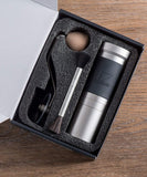 1Zpresso JX-PRO Manual Coffee Grinder Light Gray Capacity 35g with Assembly Stainless Steel Conical Burr - Numernal Adjustable Setting, Portable Mill Faster Grinding Efficiency Espresso to Coarse