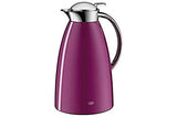 Alfi Vacuum Carafe Gusto, Thermal Carafe, Metal Painted, Screw Stopper, Cool Cassis / Purple, 1 Liter