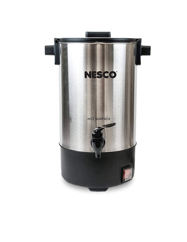 Nesco CU-25 25 Cup Coffee Urn, Stainless Steel/Black – Caffeinequip