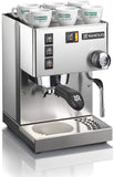 Rancilio Silvia Espresso Machine with Iron Frame and Stainless Steel Side Panels, 11.4 by 13.4-Inch